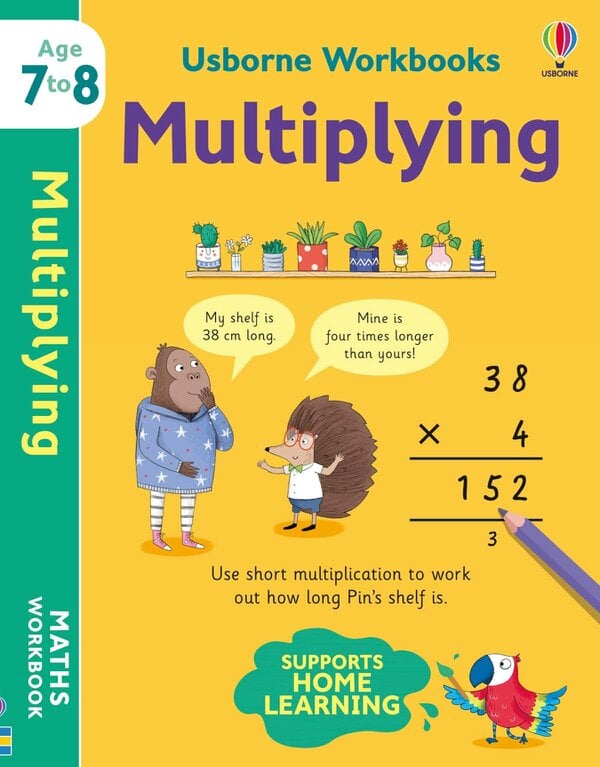 Usborne Workbooks - Multiplying for ages 7-8 - Home Learning for KS2