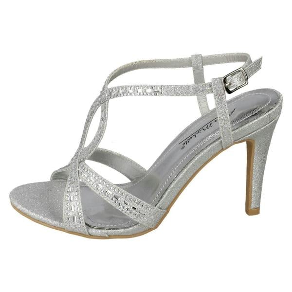 Anne Michelle Ladies Anne Michelle Jewelled Strappy Sandals