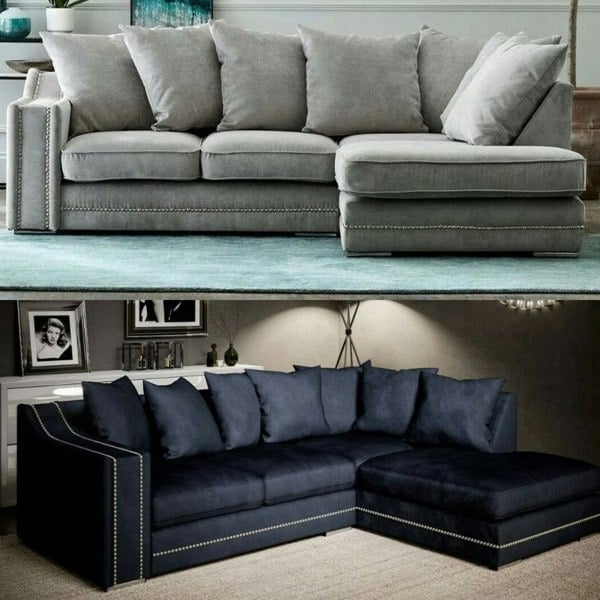 Kensington Deluxe Chenille Corner Sofa