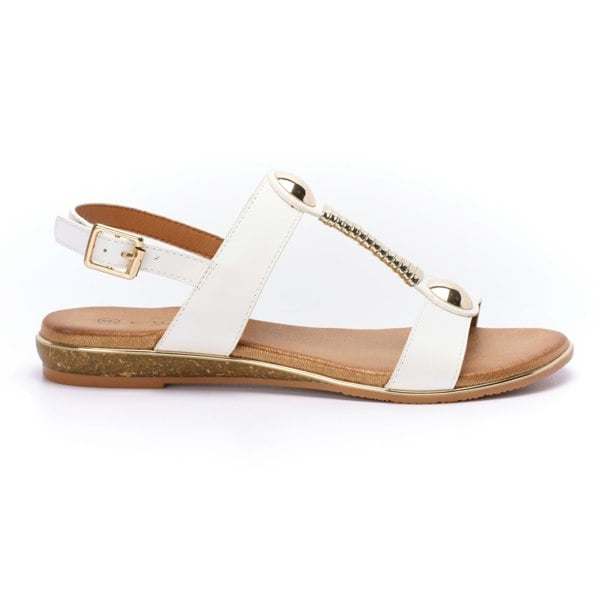 Lunar Women's Renoir Sandals - White