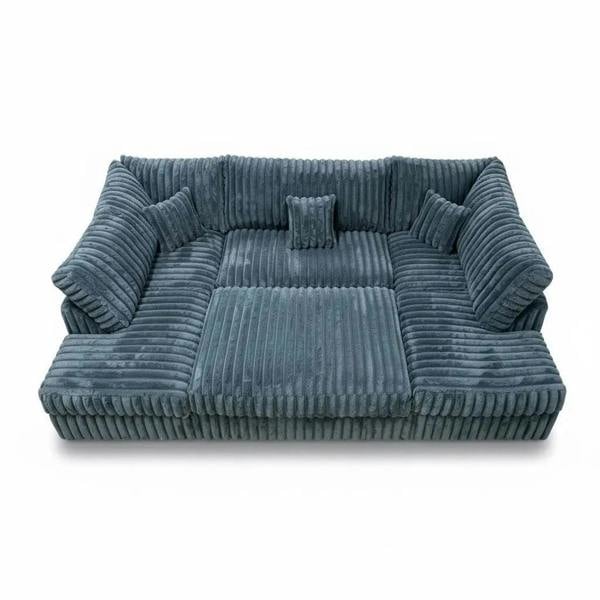 Snug Furniture Large Jumbo Cord Cinema Sofa