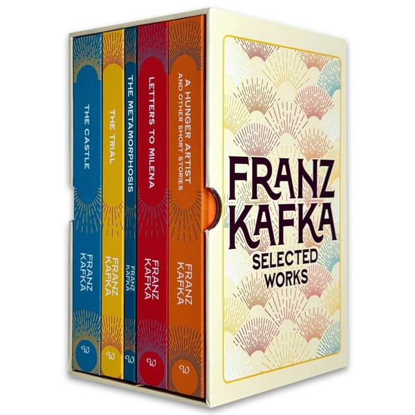The Selected Works of Franz Kafka 5 Book Hardcover Box Set (The Trial, The Castle, The Metamorphosis, Short Stories and Letters to Milena)