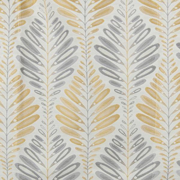 Clarion* fabric close-up in Ochre