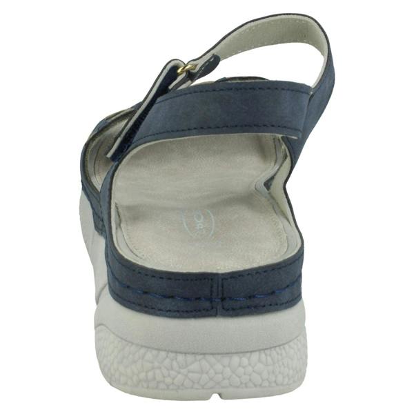 Spot On Ladies Spot On Mid Wedge Sandals F10944