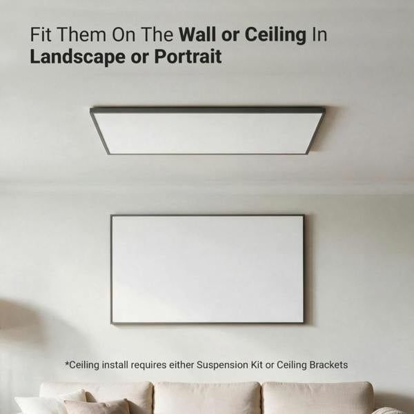 Mirrorstone Heating 1200W Nexus Wi-Fi Infrared Heating Panel