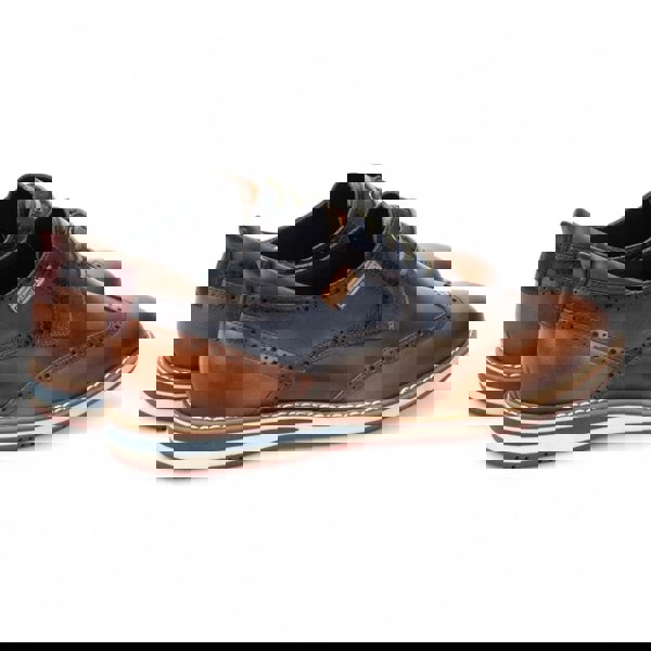 Pikolinos Avila - Men’s Brandy Brown Lace Up Leather Brogue