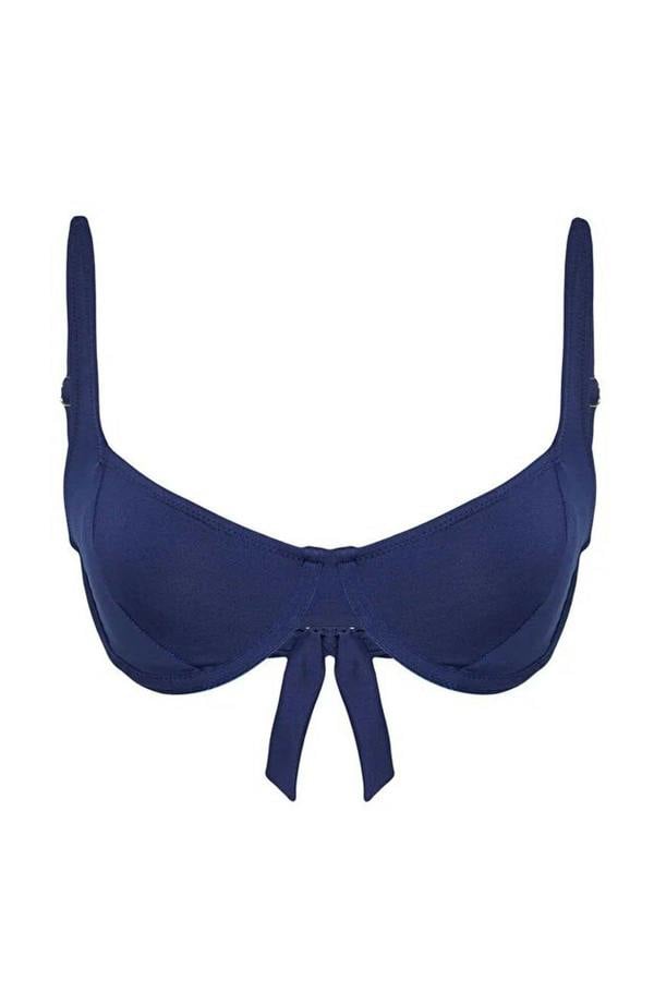 WOVCOR Ethnic Patterned Balconette Padded Bikini Top