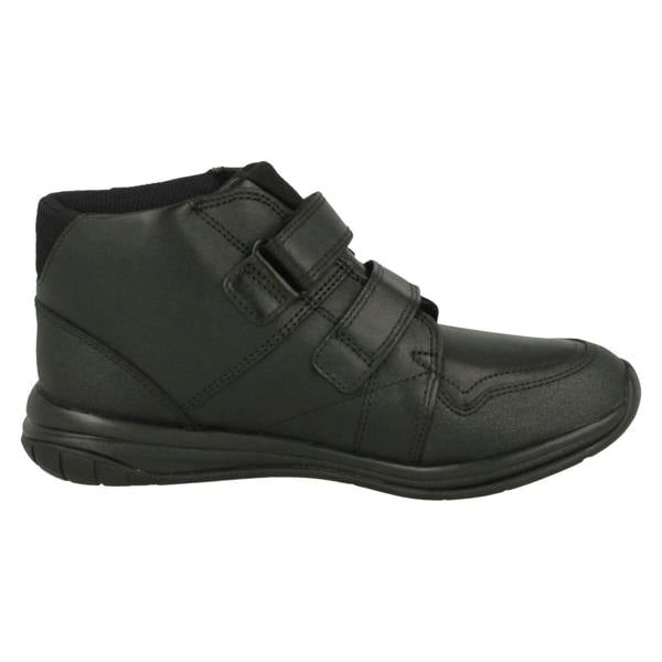 Clarks Boys Clarks Sports Inspired High Rise School Shoes Hula Spin GTX