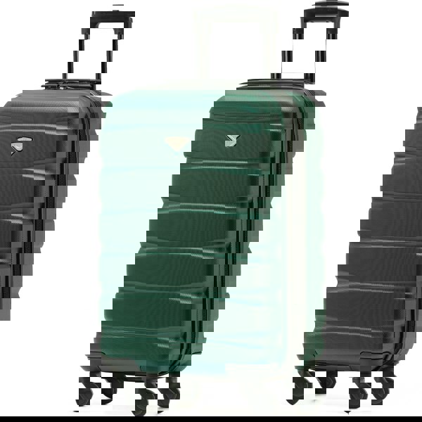 Flight Knight 55x35x20cm Cabin Carry Bag Hard Shell Suitcase 100+ Airline Approved