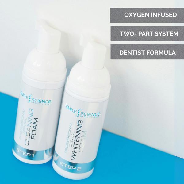 Smile Science Harley Street Dental Cleaning & Whitening Foam
