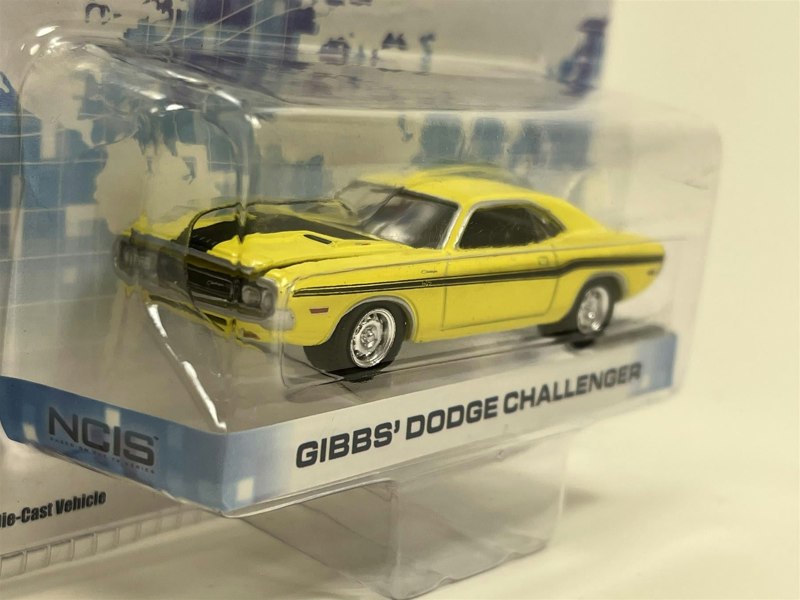 Greenlight NCIS Gibbs Dodge Challenger Yellow 1:654 Scale 44620D