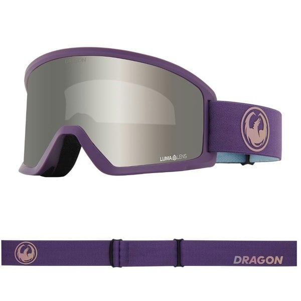 Dragon DX3 PLUS OTG - Deep Plum with Lumalens Silver Ionized & Lumalens Violet Lens