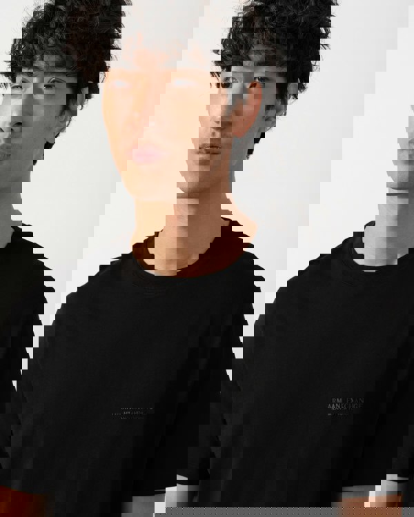 Armani Exchange Mens T-Shirt XM001281-AF10361 - Black UC001