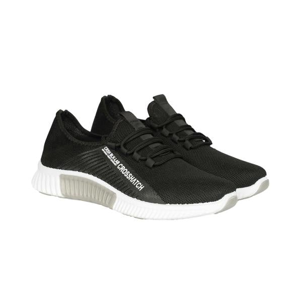 Crosshatch Mens Nimbus Trainers - Black - 