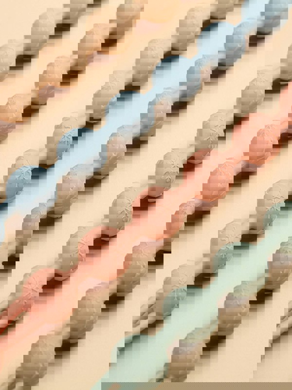 Bloom Bambini Baby Pacifier Clip and Teether in Pink