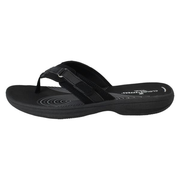 Clarks Ladies Clarks Toe Post Sandals Brinkley Sea