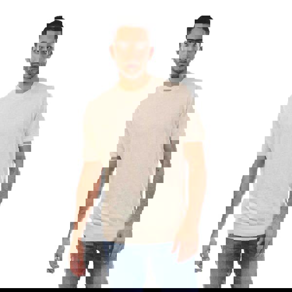 Boss Mens H-Jiovanni Tipped Short-Sleeved Sweatshirt - White - 