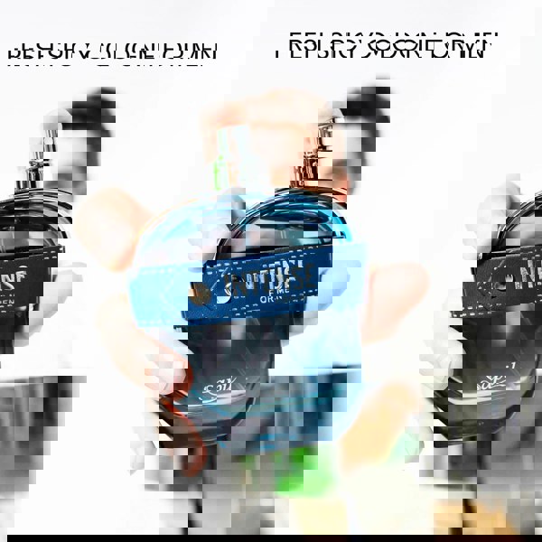 Sapil Intense Man 100ml Eau de Toilette elegant bottle in hand