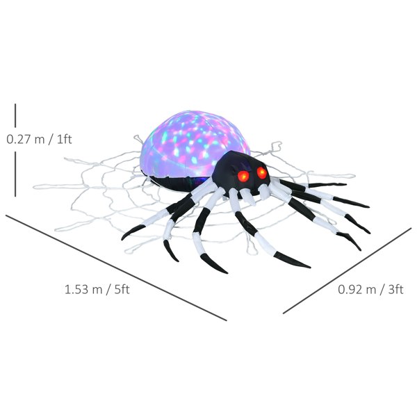 Inflatable Halloween Spider