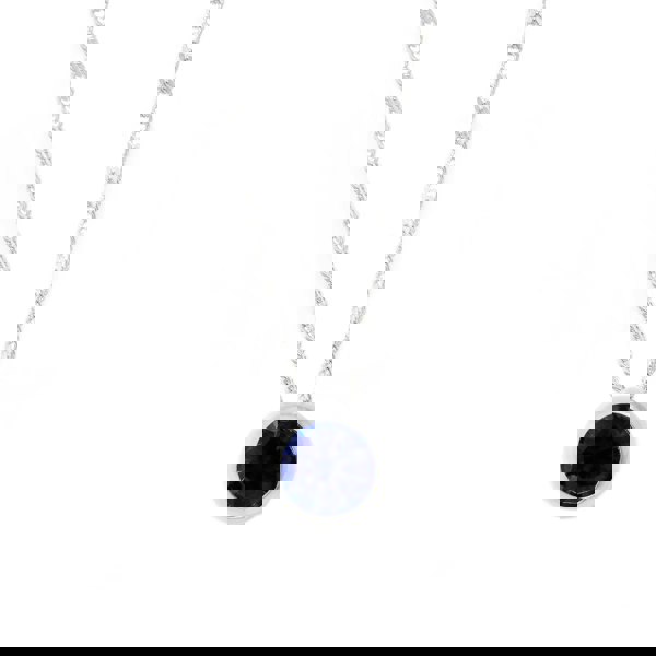 Say It With September Birthstone Necklace - Sterling Silver