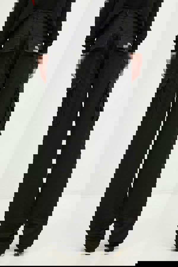 Icecream Running Dog Cargo Pant Black Red - Mens