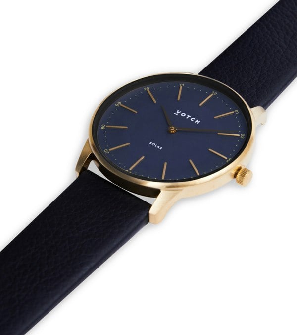 Votch Gold & Black with Black Watch | Solar Classic