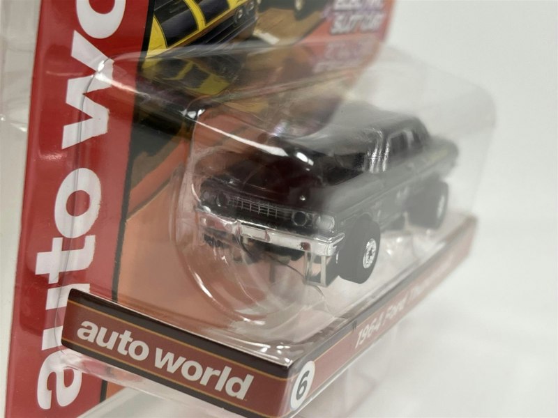 Auto World Slot Cars 1964 Ford Thuderbolt Maroon Thunderjet Ultra G HO Slot Car SC379-6