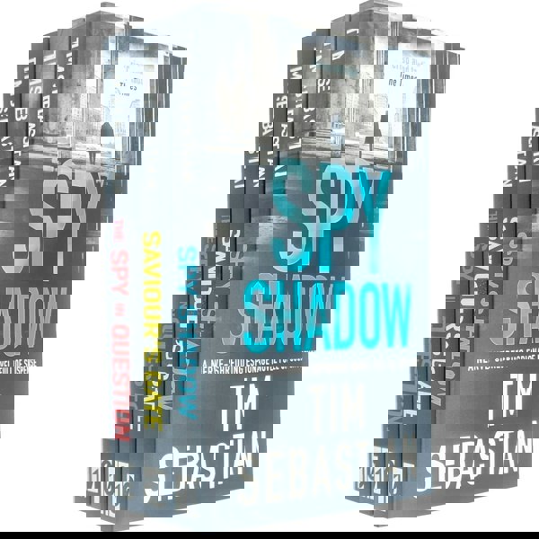 Tim Sebastian Collection 3 Book Set Spy Shadow, Saviour's Gate, The Spy in Question