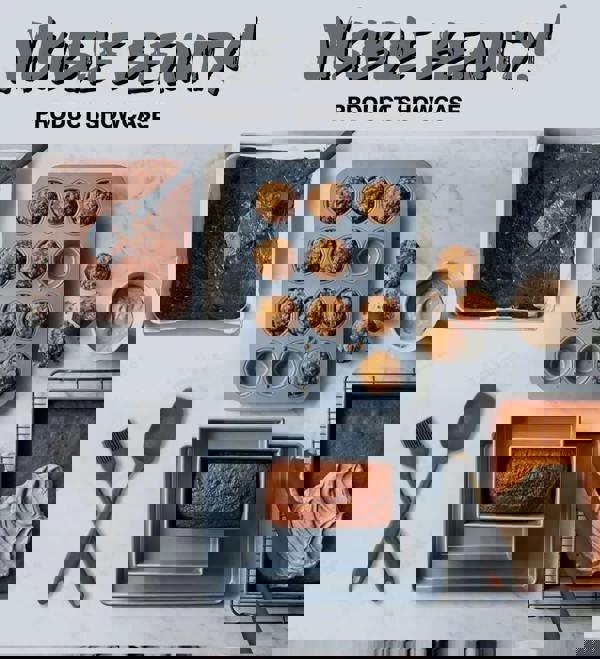 Anygleam Silicone Grey Seamless Spatula 6 Set Kitchen Accessories Baking Utensil Kit Bread Cake Mixing Tools Cooking Scraper Heat Resistant