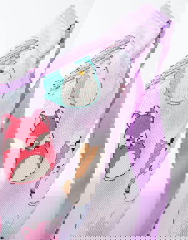 Squishmallows Girls Multicoloured Character All Over Print Body Bag (One Size)