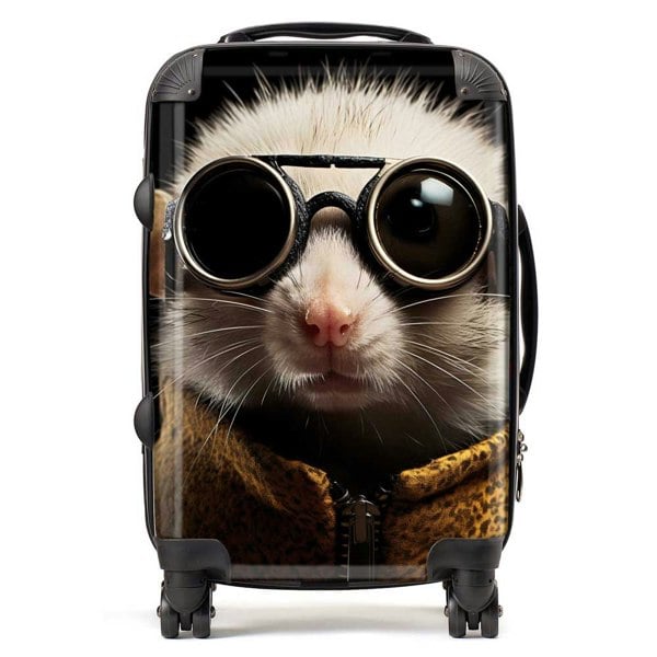 Warren Reed Realistic Doormouse Suitcase