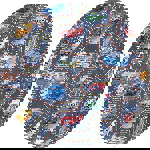 Play Rug for Kids – Race Track Design