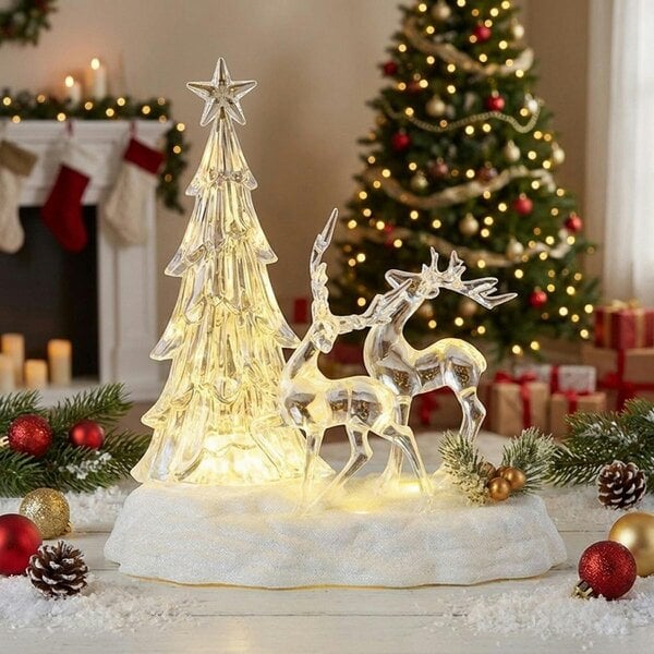 Garden Greatness Magic LED Light Up Winter Scene Decoration