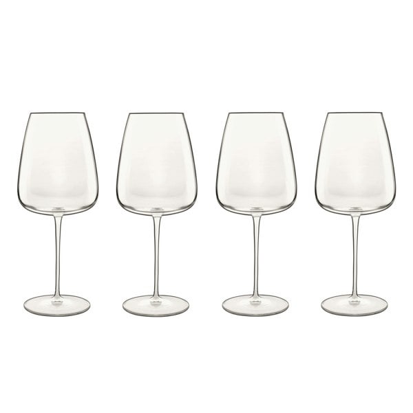 Set of 4 elegant wine glasses