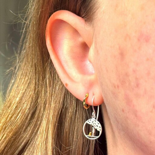 Reeves & Reeves Our Best Friend Drop Earrings