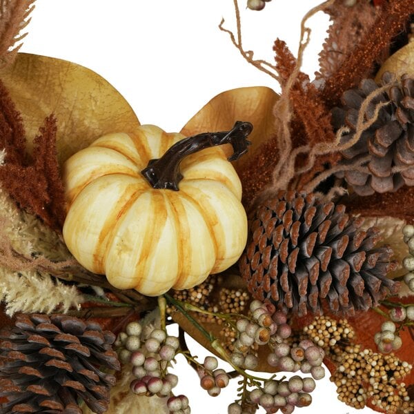 Country Living Neutral Autumn Wreath
