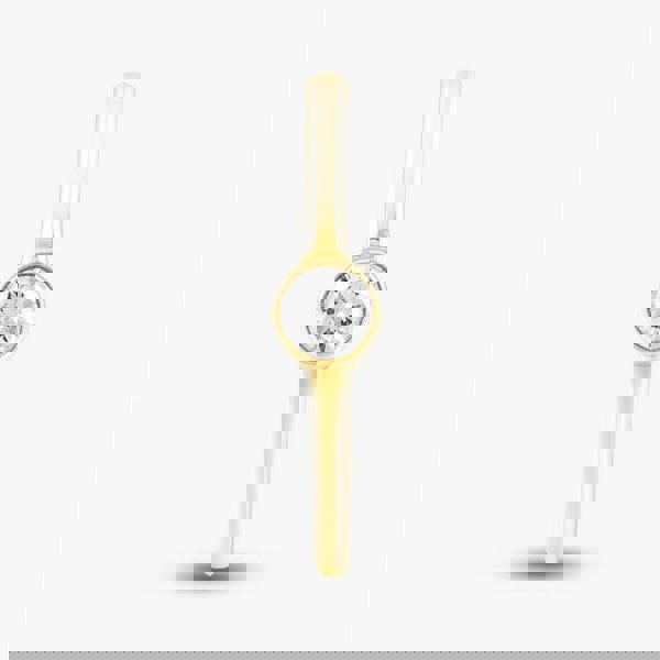 T. H. Baker 14ct Yellow Gold 0.18ct Brilliant Cut Diamond Solitaire Ring RC39107KY14DD