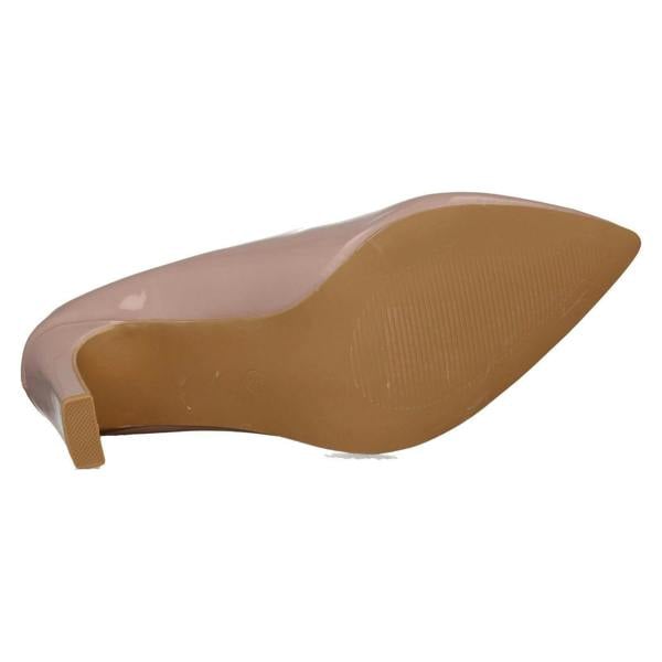 Spot On Ladies Spot On High Heel Wide Fit Court Shoes F90109
