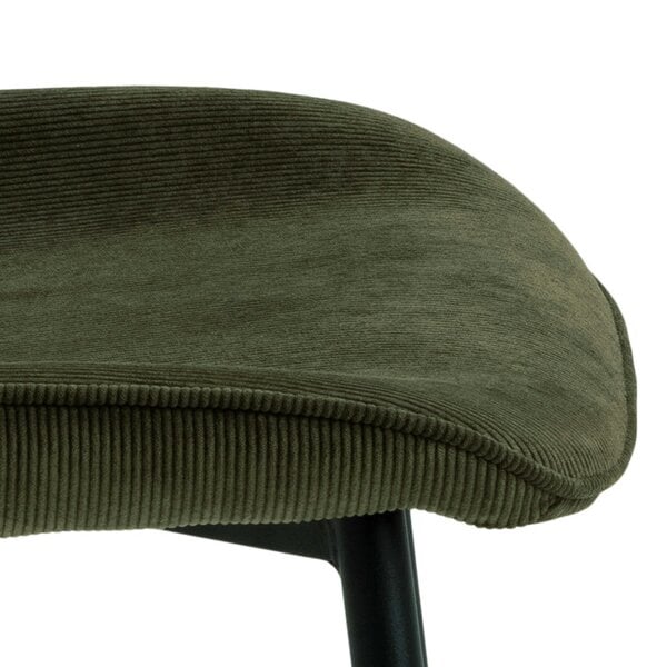 Wyld Haus Set of 4 Larkwood Olive Green Dining Chairs