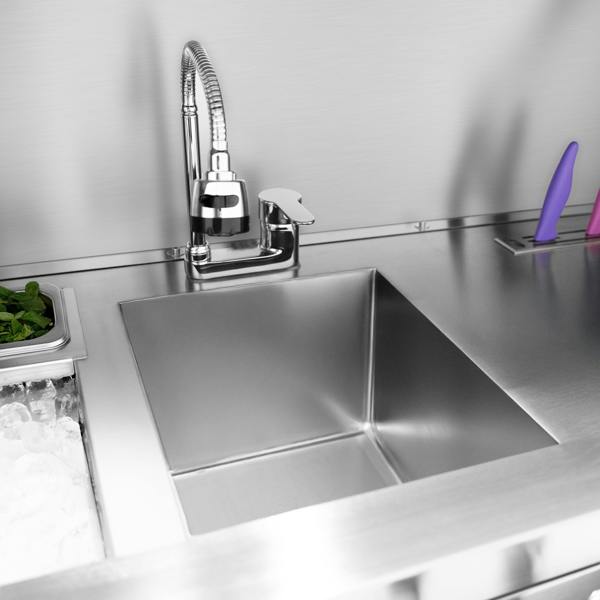 Kukoo Mobile Cocktail Bar Station & Ice Cart – 800mm