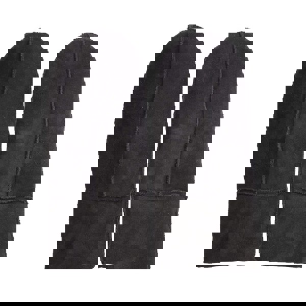 Infinity Leather Women’s Premium Suede Leather Shearling Wool Lining Gloves