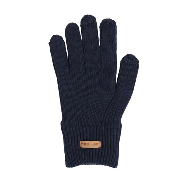 Animal Unisex Adult Rowan Knitted Gloves - Navy