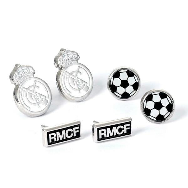Real Madrid Set of 3 Stud Earrings