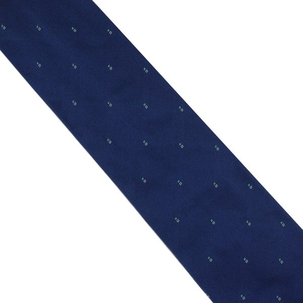Dunhill woven silk tie in a mini neats pattern