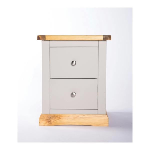Bomporto 2 Drawer Bedside Table
