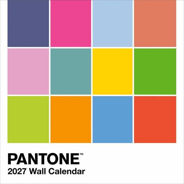 Pantone Calendar 2027, Wall Calendars, Month To View, Art, Gift
