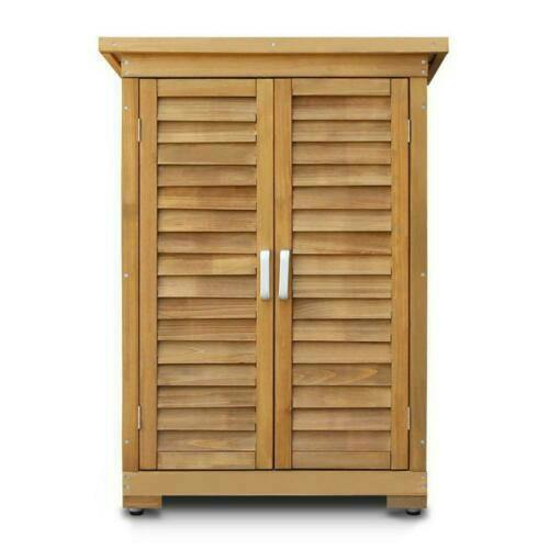 HYGRAD BUILT TO SURVIVE Wooden Garden Storage Shed Cupboard – Tool & Mower Store | HYGRAD®
