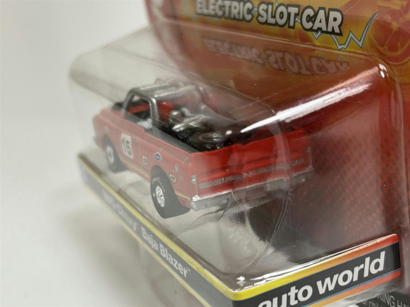 Auto World Slot Cars 1970 Chevy Baja Blazer Red Thunderjet Ultra G HO Slot Car SC367-5