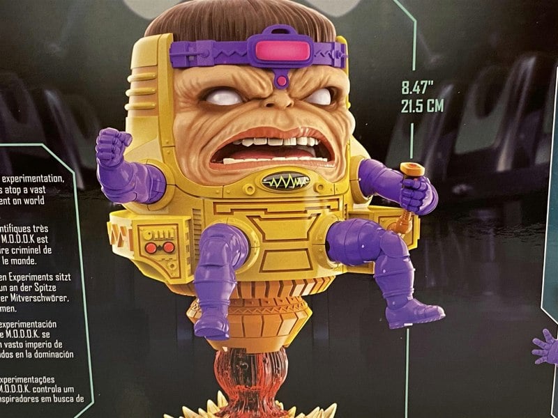modok marvel legends  m.o.d.o.k deluxe 21.5cm hasbro f0193