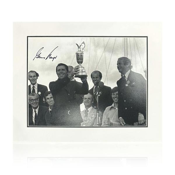 Gary Player Signed 16x12 Image Deluxe Mount